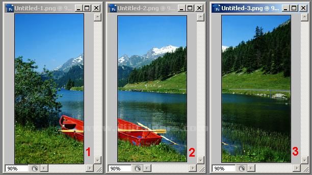 Automate Men&uuml;s&uuml;nden Photomerge