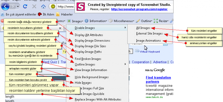 Measureıt, Webdeveloper Anlatım