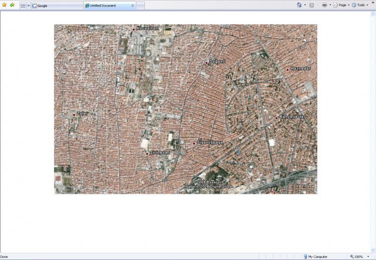 Image map kullanarak bahçelievler ilçesindeki okulların linklerini veren uygulama ödevi