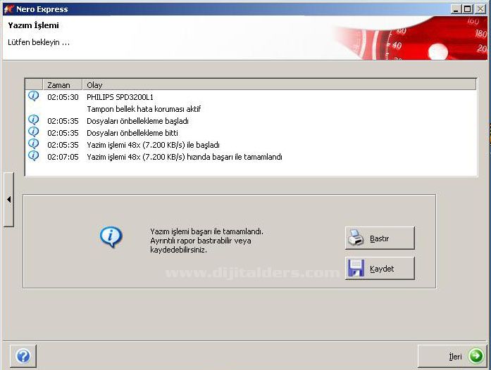 Windows ile Cd Yazmak
